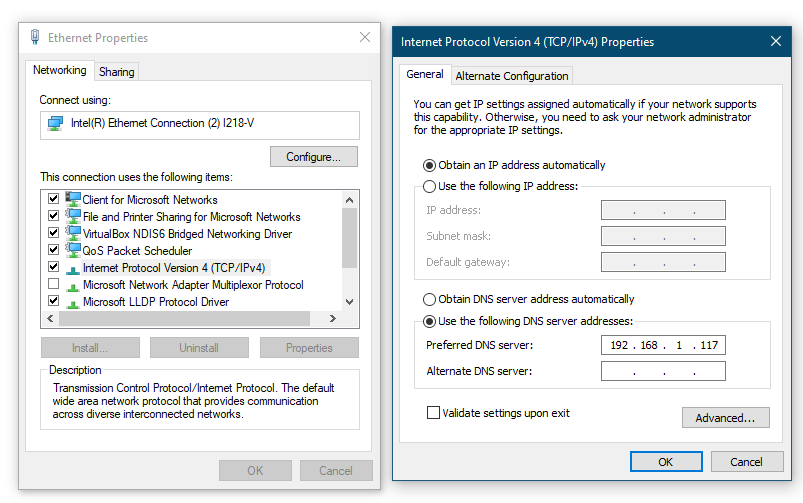 Example on Microsoft Windows.